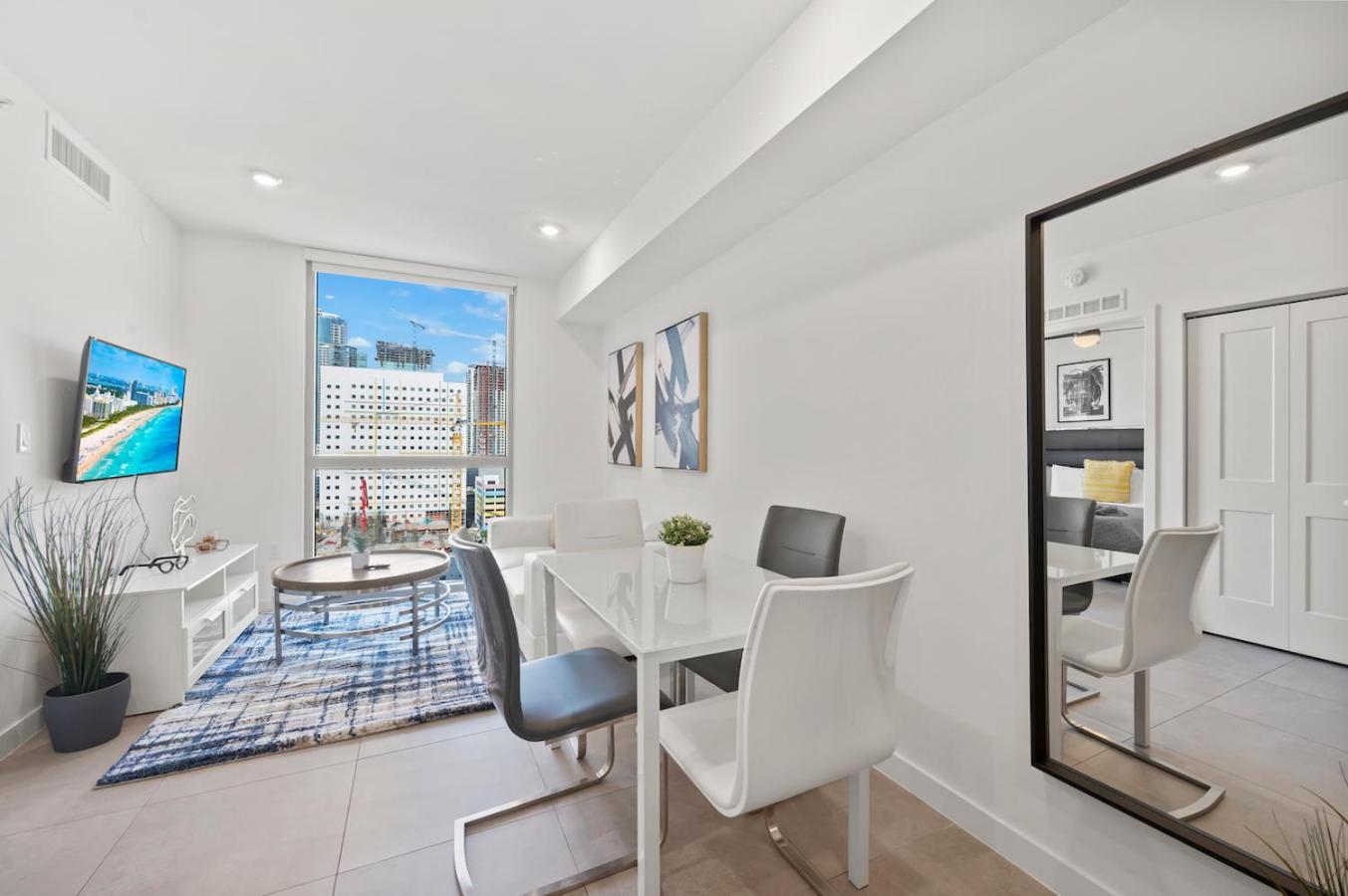 Apartmán Modern Unit Mins From Brickell With Free Parking Miami Exteriér fotografie