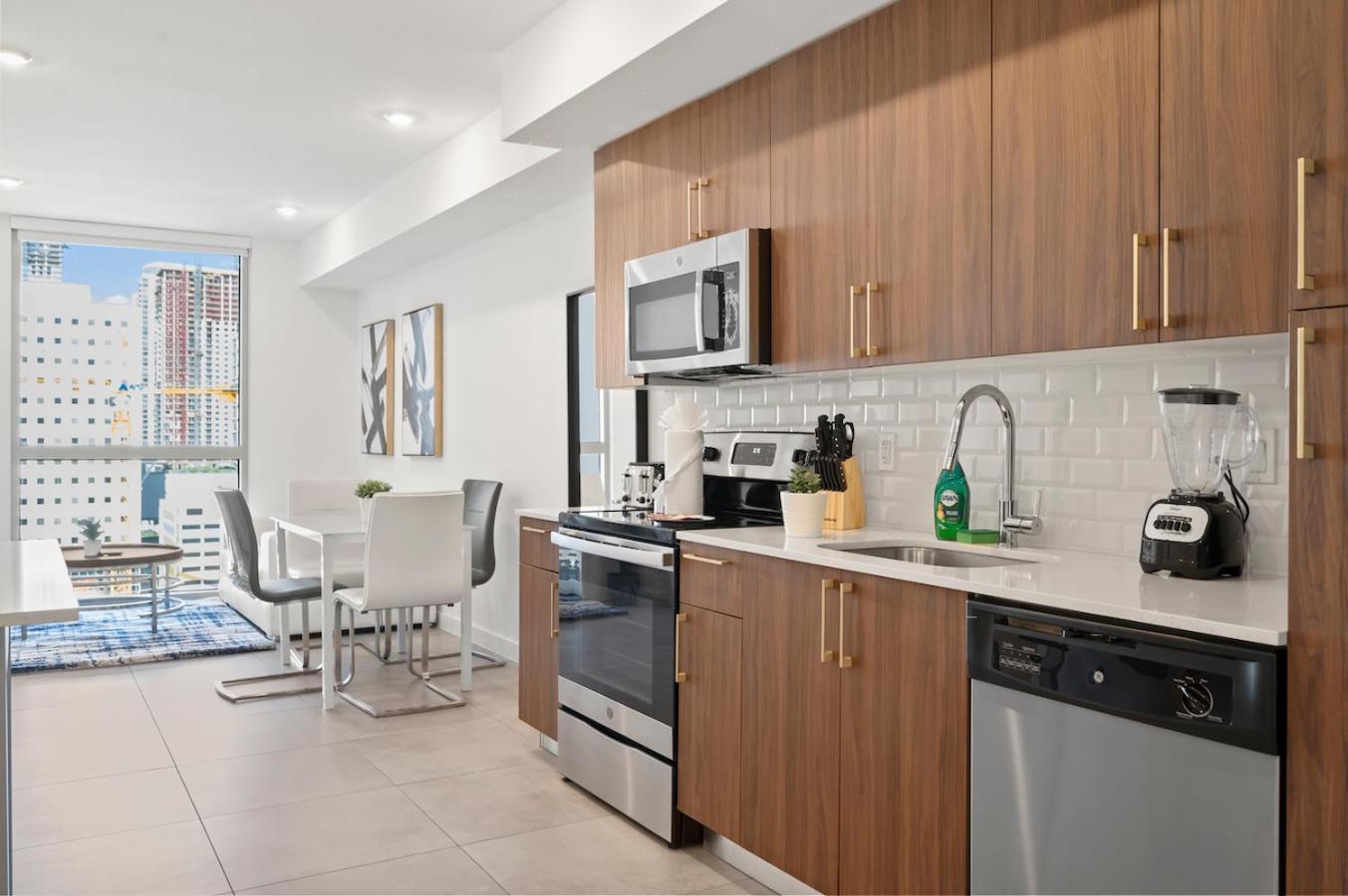 Apartmán Modern Unit Mins From Brickell With Free Parking Miami Exteriér fotografie