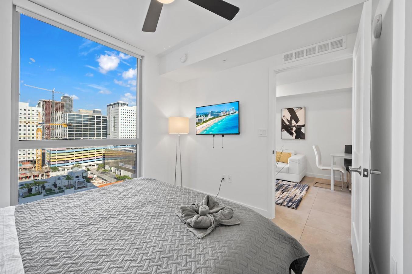 Apartmán Modern Unit Mins From Brickell With Free Parking Miami Exteriér fotografie